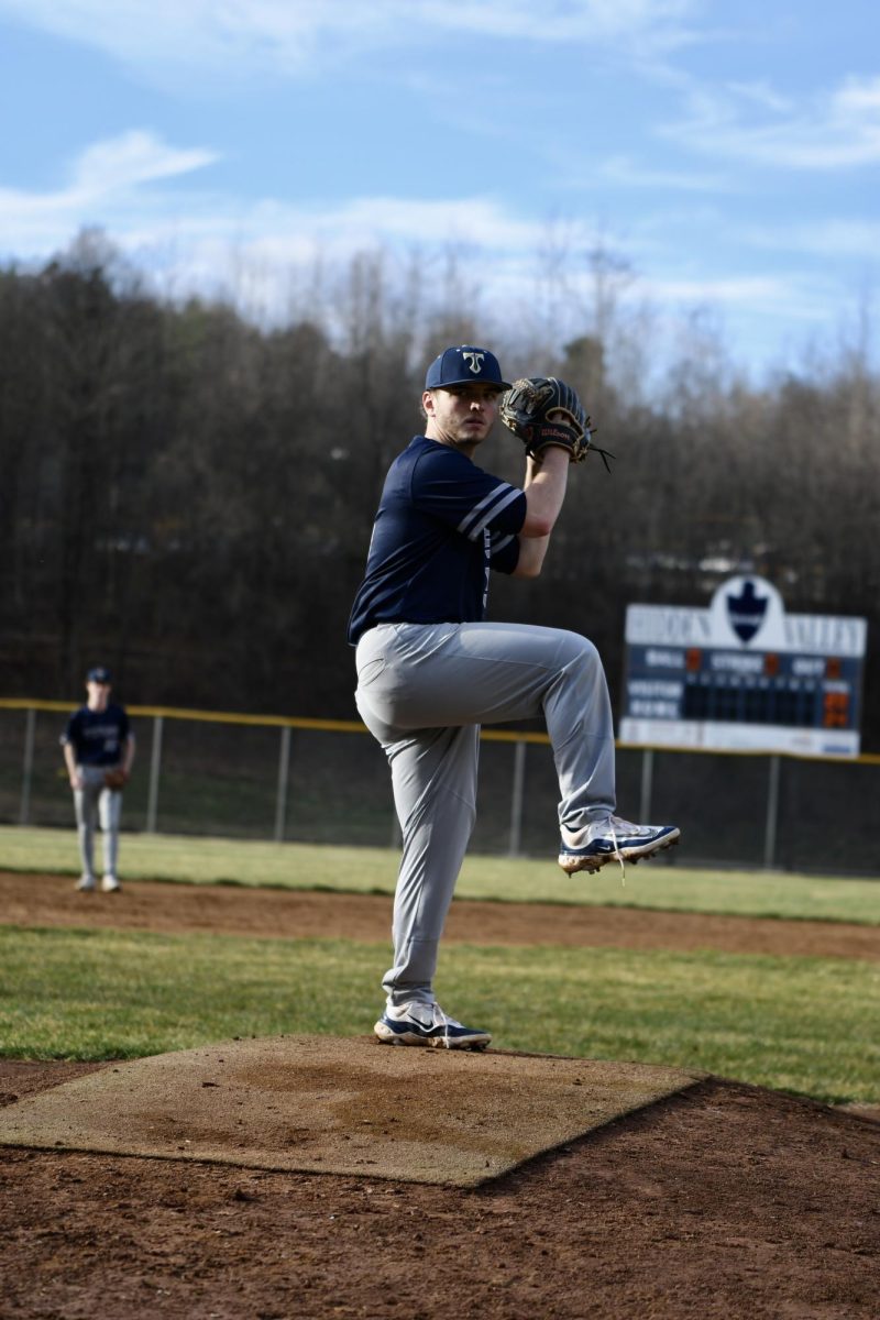 Zander on the mound.