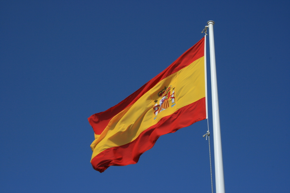 Spanish flag.