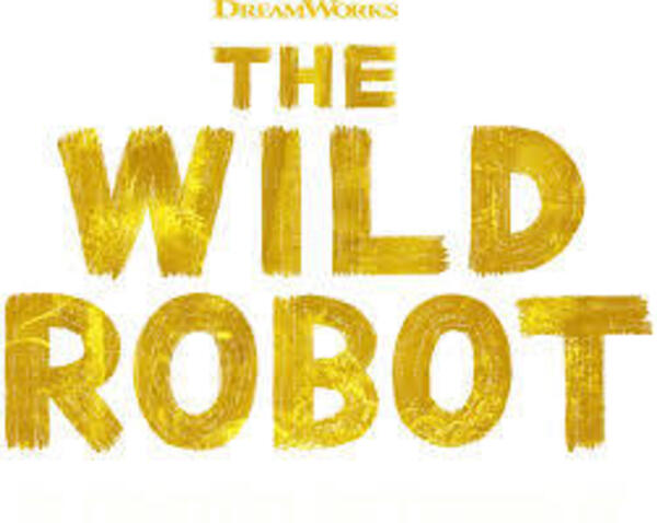 The Wild Robot title.