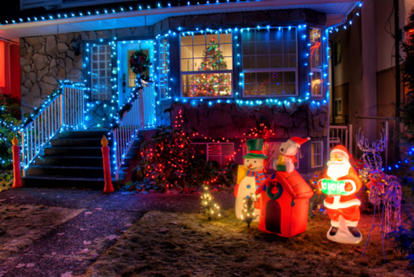 Some people spend many hours illuminating their house for Christmas, an endeavor that makes you want to keep them up for longer than 2 weeks. 