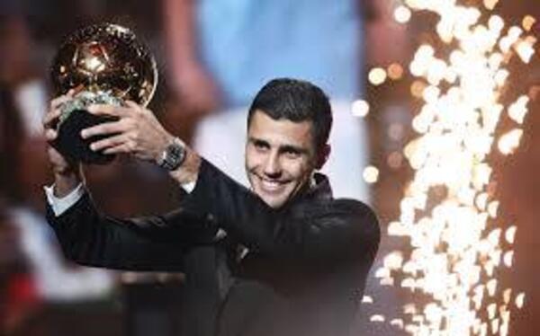 Rodri becomes the 68th Ballon d'Or winner