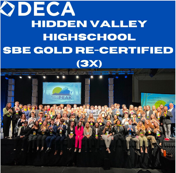 Hidden Valley DECA members hope to continue their SLC successes!